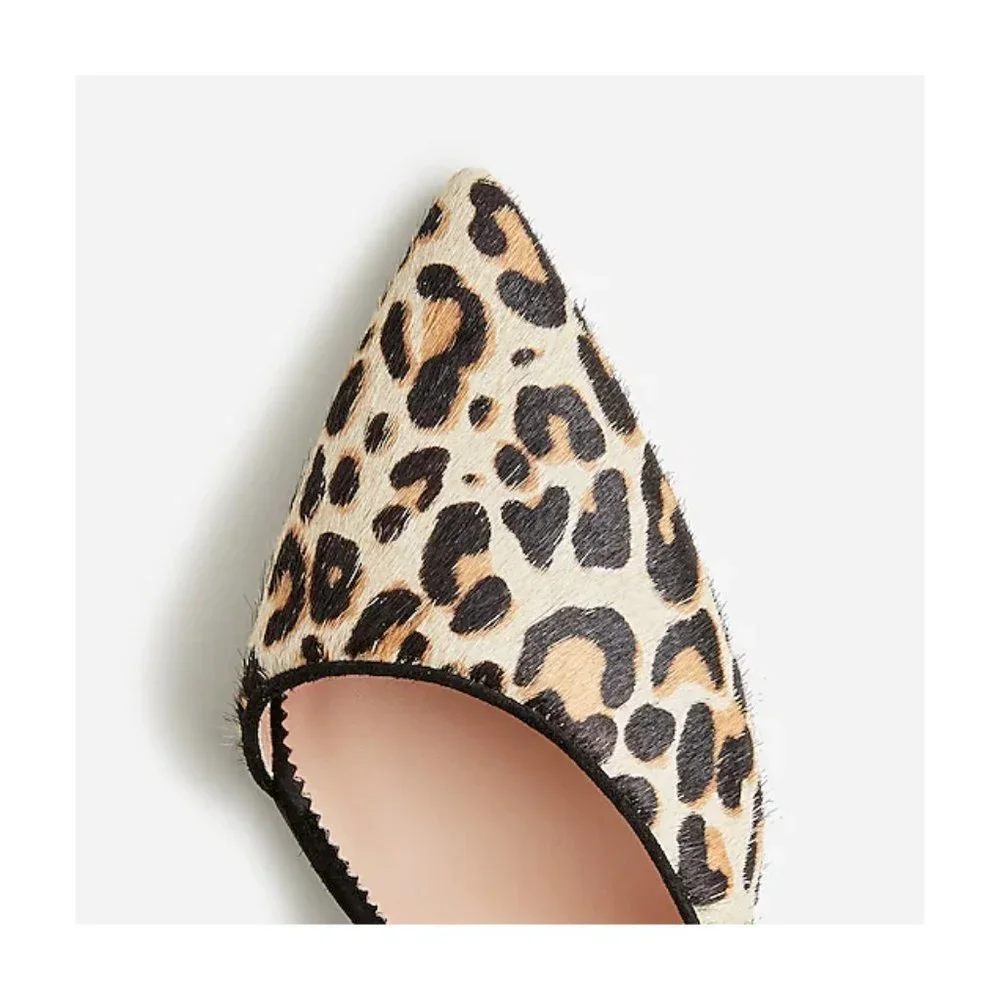 J. Crew Leopard Print Heels - Picture 2 of 5